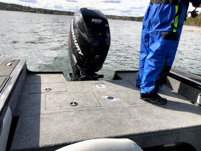 Gptt om plats för 2-3 fiskare på aktre kastdäck!