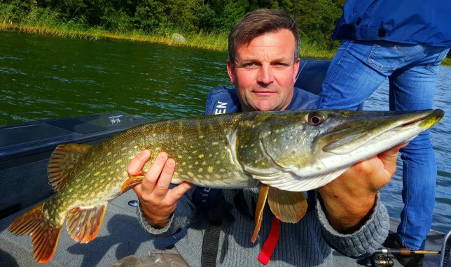 Kalle med fin femplussare.