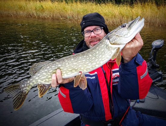 Harries farbror med fin skärgårdsgädda.