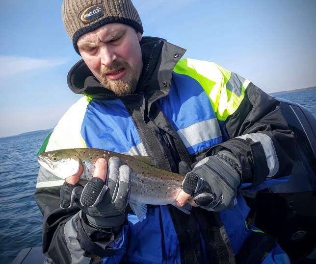 Första öringen i livet