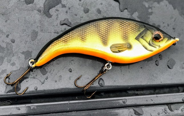 Gnaga Lures. Vackert bete som Thomas skänkte efter guidningen!