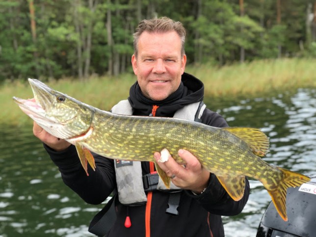Anders med fin skärgårdsgädda!