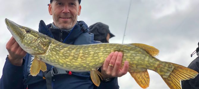 Regn och rusk(igt) bra fiske!