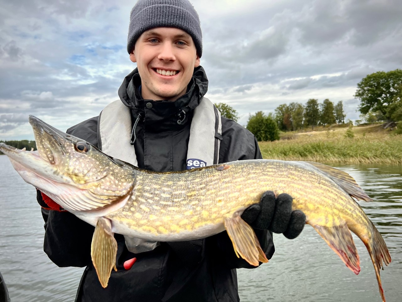 Familj på fiske!