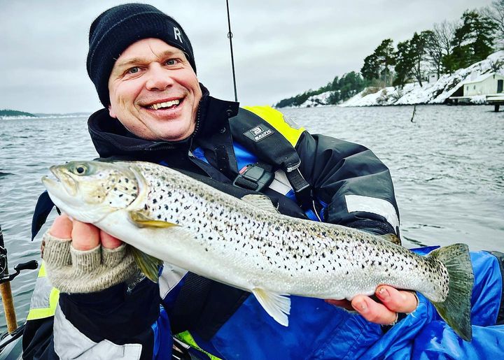 Vinterfiske i öppet vatten!