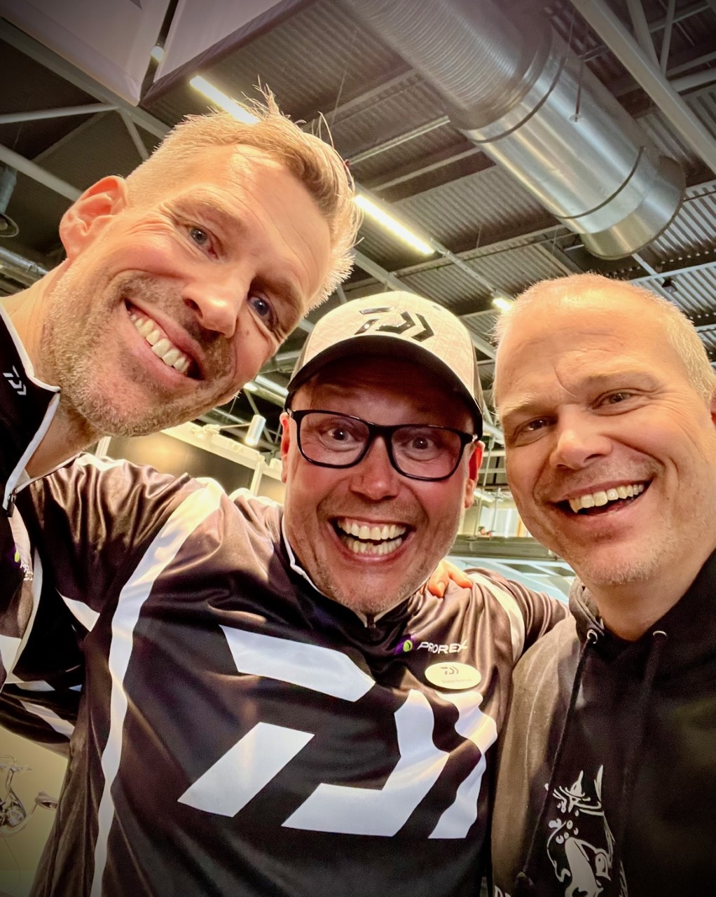 Mingel på Sportfiskemässan Mingel på Sportfiskemässan