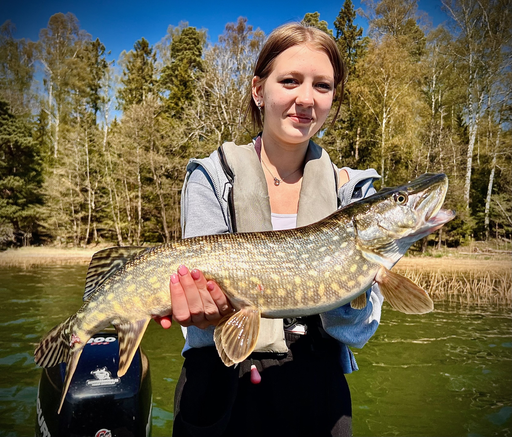 Familj med ut i båten!